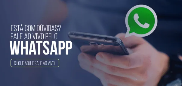 Banner fale pelo Whatsapp